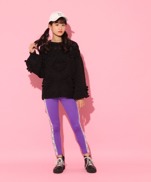 repipi armario(レピピ アルマリオ)の「サイドラインカットレギンス(その他パンツ・キッズ・その他1/その他2/パープル/ライトグリーン/レッド系その他・X-SMALL/LARGE/SMALL/MEDIUM)」の19枚目の写真