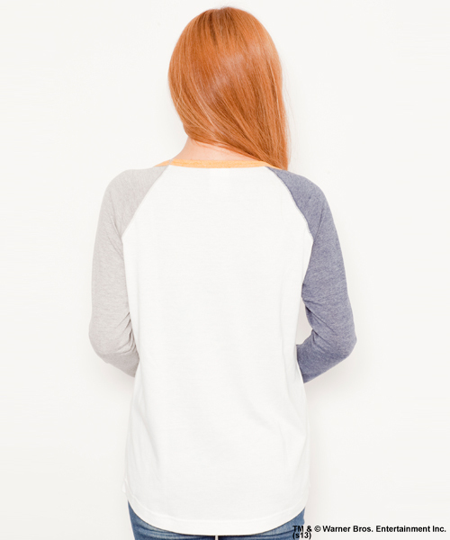 X-girl(エックスガール)の「GREMLiNS GIZMO SAY UH OH! BIG B/B TEE(Tシャツ/カットソー・レディース・ブラック/ピンク/マルチ・1/2)」の7枚目の写真