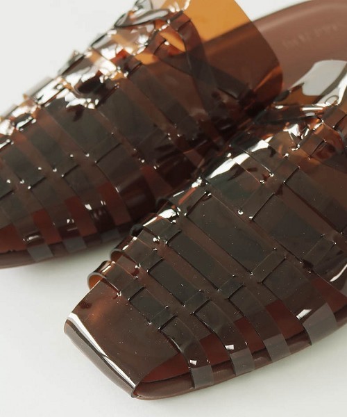 TODAYFUL（トゥデイフル）の「クリアメッシュサンダル（サンダル・レディース・ブラウン/ブラック・36inch/38inch/37inch）」の19枚目の写真