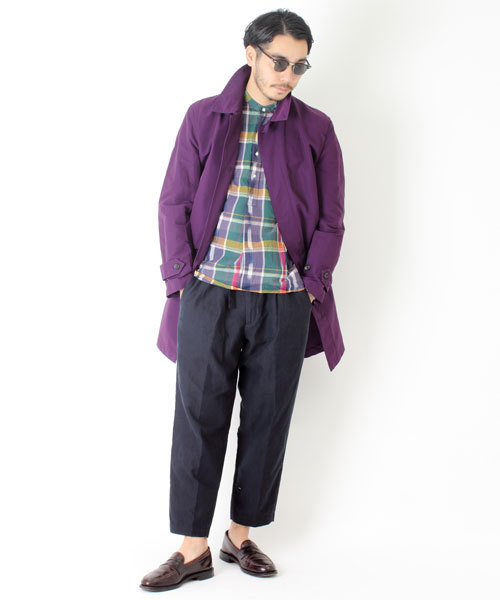 BEAMS PLUS（ビームスプラス）の「○BEAMS PLUS / バンドカラー イカットマドラス シャツ（シャツ/ブラウス・メンズ・その他1/その他2・SMALL/X-LARGE/LARGE/X-SMALL/MEDIUM）」の12枚目の写真