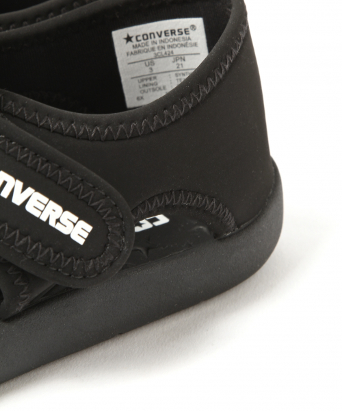 CONVERSE（コンバース）の「【CONVERSE(コンバース)】 スターサンダル（KIDS)（サンダル・キッズ・ブラック・17.0cm/18.0cm/19.0cm/20.0cm/21.0cm）」の12枚目の写真