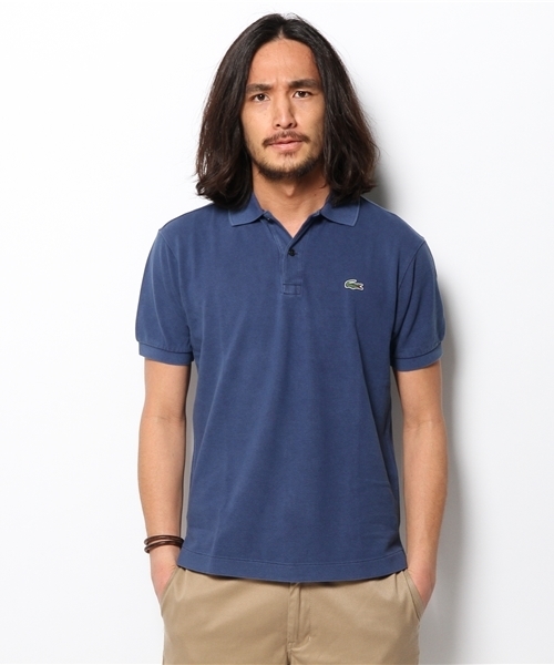 LACOSTE（ラコステ）の「LACOSTE×BEAMS / 別注 10Year Wash 半袖ポロシャツ（ポロシャツ・メンズ・レッド/グリーン/ネイビー/イエロー系その他・4/3/1/2）」の16枚目の写真