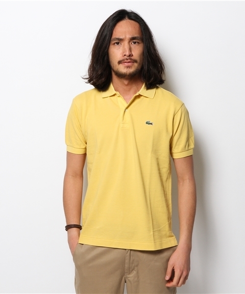 LACOSTE（ラコステ）の「LACOSTE×BEAMS / 別注 10Year Wash 半袖ポロシャツ（ポロシャツ・メンズ・レッド/グリーン/ネイビー/イエロー系その他・4/3/1/2）」の12枚目の写真