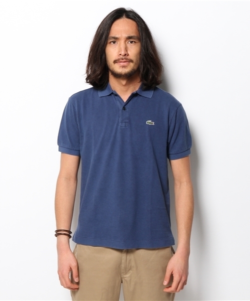 LACOSTE（ラコステ）の「LACOSTE×BEAMS / 別注 10Year Wash 半袖ポロシャツ（ポロシャツ・メンズ・レッド/グリーン/ネイビー/イエロー系その他・4/3/1/2）」の5枚目の写真