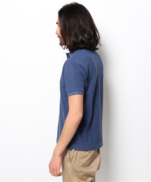 LACOSTE（ラコステ）の「LACOSTE×BEAMS / 別注 10Year Wash 半袖ポロシャツ（ポロシャツ・メンズ・レッド/グリーン/ネイビー/イエロー系その他・4/3/1/2）」の6枚目の写真