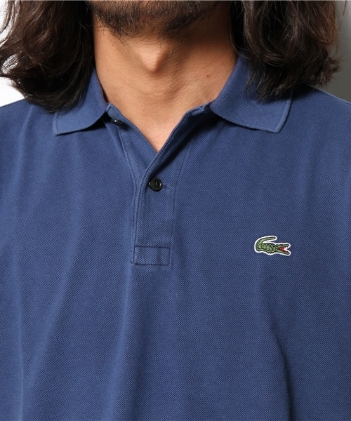 LACOSTE（ラコステ）の「LACOSTE×BEAMS / 別注 10Year Wash 半袖ポロシャツ（ポロシャツ・メンズ・レッド/グリーン/ネイビー/イエロー系その他・4/3/1/2）」の8枚目の写真