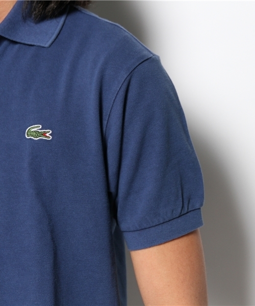 LACOSTE（ラコステ）の「LACOSTE×BEAMS / 別注 10Year Wash 半袖ポロシャツ（ポロシャツ・メンズ・レッド/グリーン/ネイビー/イエロー系その他・4/3/1/2）」の9枚目の写真