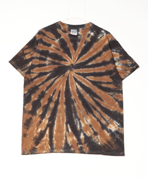 MUSIC TEE(ミュージックティー)の「S/S TIE DYE TEE(Tシャツ/カットソー・メンズ・レインボー/レッド系その他/その他3/その他1/その他2/その他4/ブラック系その他5/その他5・LARGE/X-LARGE/MEDIUM/SMALL)」の7枚目の写真
