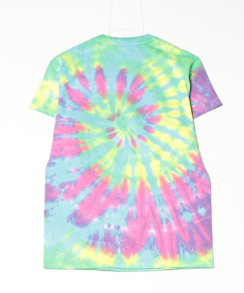 MUSIC TEE(ミュージックティー)の「S/S TIE DYE TEE(Tシャツ/カットソー・メンズ・レインボー/レッド系その他/その他3/その他1/その他2/その他4/ブラック系その他5/その他5・LARGE/X-LARGE/MEDIUM/SMALL)」の9枚目の写真