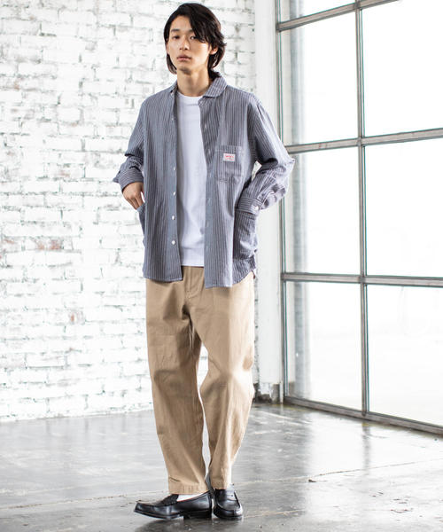 SMITH'S（スミス）の「SMITH別注ガーデニングシャツ（シャツ/ブラウス・メンズ・ネイビー/ブラウン・X-LARGE/LARGE/MEDIUM/SMALL）」の13枚目の写真