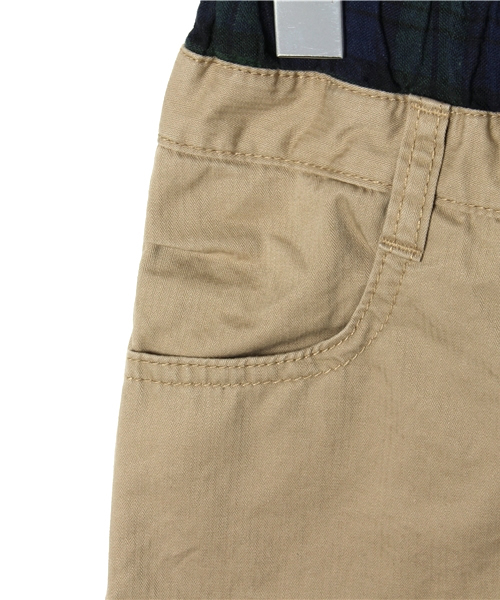 SHIPS（シップス）の「SHIPS KIDS:ダブルウエスト ロールアップ ショーツ(kids)（その他パンツ・キッズ・ベージュ/ダークグレー・130/110/100/120）」の5枚目の写真