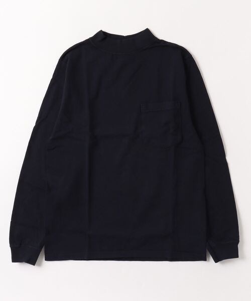 Goodwear(Since1983)（グッドウェア）の「【MADE IN USA】L/S MOCK NECK POCKET T/ロングスリーブモックネックポケットＴ SALE（Tシャツ/カットソー・メンズ・ブラック系その他/マスタード/ネイビー/ブラウン/チャコールグレー/ブラック/ホワイト/ナチュラル/ベージュ系その他/レッド系その他/グリーン/ダークグリーン/パープル/カーキ/オレンジ系その他/ブルー系その他/カーキブラウン/霜降りグレー/ボルドー/ベージュ系その他2/ブラウン系その他/ワイン/ブラウン系その他3/パープル系2/ライトグレー系/ネイビー系/ベージュ系その他3・LARGE/X-LARGE/SMALL/MEDIUM）」の20枚目の写真