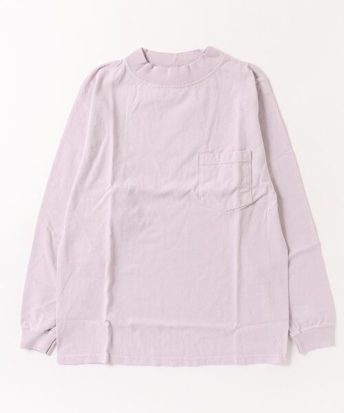 Goodwear(Since1983)（グッドウェア）の「【MADE IN USA】L/S MOCK NECK POCKET T/ロングスリーブモックネックポケットＴ SALE（Tシャツ/カットソー・メンズ・ブラック系その他/マスタード/ネイビー/ブラウン/チャコールグレー/ブラック/ホワイト/ナチュラル/ベージュ系その他/レッド系その他/グリーン/ダークグリーン/パープル/カーキ/オレンジ系その他/ブルー系その他/カーキブラウン/霜降りグレー/ボルドー/ベージュ系その他2/ブラウン系その他/ワイン/ブラウン系その他3/パープル系2/ライトグレー系/ネイビー系/ベージュ系その他3・LARGE/X-LARGE/SMALL/MEDIUM）」の22枚目の写真