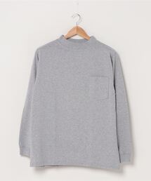 【MADE IN USA】L/S MOCK NECK POCKET T/ロングスリーブモックネックポケットT SALE