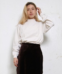 【MADE IN USA】L/S MOCK NECK POCKET T/ロングスリーブモックネックポケットT SALE