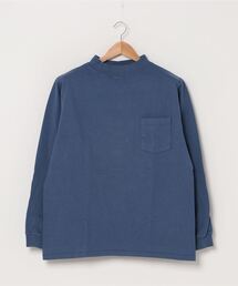 【MADE IN USA】L/S MOCK NECK POCKET T/ロングスリーブモックネックポケットT SALE