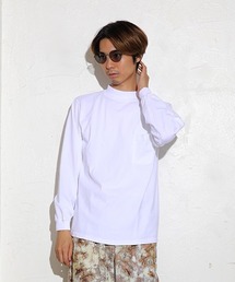 Goodwear(Since1983) | 【MADE IN USA】L/S MOCK NECK POCKET T/ロングスリーブモックネックポケットＴ(Tシャツ/カットソー)