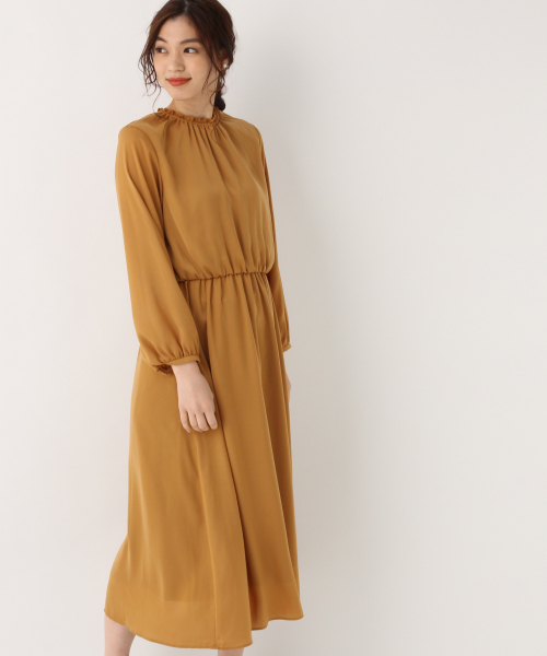 Global Work グローバルワーク の プチエリ2wayサテンワンピース Matinee Line ドレス Wear Global Work グローバルワーク の プチエリ2wayサテンワンピース Matinee Line ドレス Wear