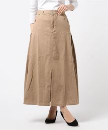 Culture Medium（カルチャーミディアム）の「起毛カツラギサイドタックロングフレアスカート（スカート）」