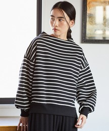 AMERICAN HOLIC | ボトルネック裏毛裏起毛プルオーバー(スウェット)