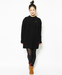 X-girl | FISHERMAN KNIT DRESS(ワンピース)