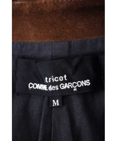 ブランド古着】AD2002 02AW レザーパッチワークジャケット（テーラード  