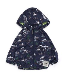 BREEZE | Boy's総柄ウィンドブレーカー(ナイロンジャケット)