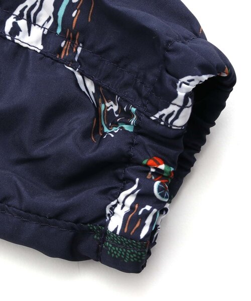 BREEZE（ブリーズ）の「/Boy's総柄ウィンドブレーカー（ナイロンジャケット・キッズ・キャメル/カーキ/ネイビー・90/100/110/120/130/140/150）」の4枚目の写真