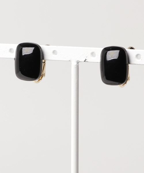 dictionary（ディクショナリー）の「【 DICTIONARY / ディクショナリー 】 スクエア カラフル シンプル イヤリング（イヤリング・レディース・ブラック/レッド/イエロー/ブルー/グリーン・FREE）」の9枚目の写真