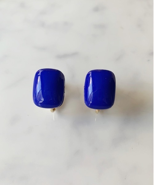 dictionary（ディクショナリー）の「【 DICTIONARY / ディクショナリー 】 スクエア カラフル シンプル イヤリング（イヤリング・レディース・ブラック/レッド/イエロー/ブルー/グリーン・FREE）」の14枚目の写真