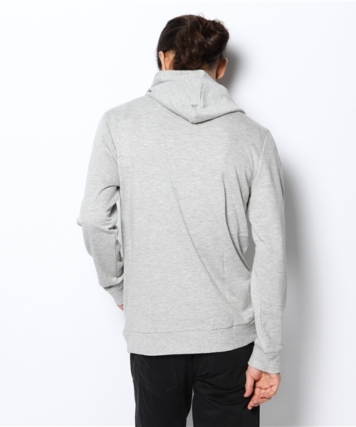 VENCEEXCHANGE（ヴァンスエクスチェンジ）の「ミニウラケBOXptプルパーカー（パーカー・メンズ・ブラック/シルバー・SMALL/LARGE/MEDIUM）」の5枚目の写真