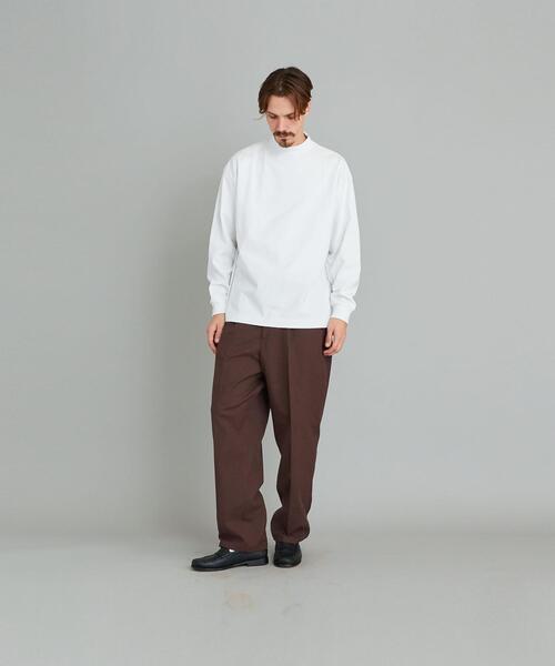 Steven Alan（スティーブンアラン）の「＜Steven Alan＞ T/C/L OX SUPER BAGGY TAPERED PANTS/パンツ（その他パンツ・メンズ・ブラック/ナチュラル/ダークブラウン・M/S/L/XL）」の8枚目の写真