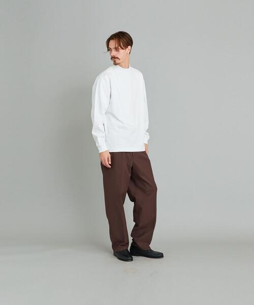 Steven Alan（スティーブンアラン）の「＜Steven Alan＞ T/C/L OX SUPER BAGGY TAPERED PANTS/パンツ（その他パンツ・メンズ・ブラック/ナチュラル/ダークブラウン・M/S/L/XL）」の9枚目の写真