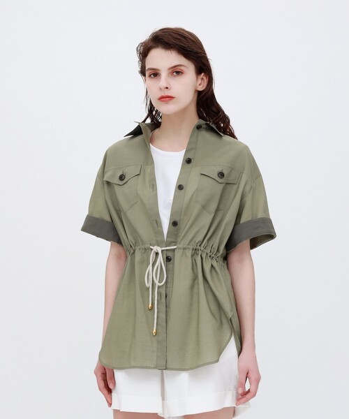 セール ハーフスリーブ サファリシャツ シャツ ブラウス Loveless ラブレス のファッション通販 Zozotown
