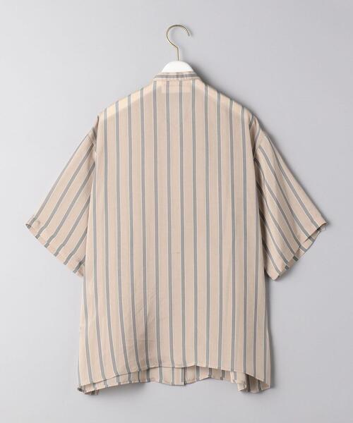 AEWEN MATOPH（イウエン マトフ）の「＜AEWEN MATOPH（イウエン マトフ）＞ストライプ ショートスリーブシャツ（シャツ/ブラウス・レディース・ベージュ/ライトブルー・36/38）」の5枚目の写真