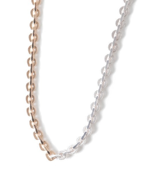 PAGEBOY（ページボーイ）の「MIXチェーンネックレス（ネックレス・レディース・シルバー・FREE）」の3枚目の写真