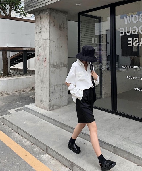 Haley その他パンツ パンツ セール ワイドハーフパンツ その他パンツ Pesca ルーズシルエット Haley Haley Pesca ヘーリーペスカ のファッション メール便無料 その他パンツ