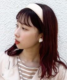 one after another NICE CLAUP | 太サテンカチューシャ(カチューシャ)