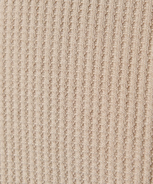 8(eight)(エイト)の「ワッフルロング丈Tシャツ(Tシャツ/カットソー・メンズ・ホワイト/ブラック/ライトグレー/ダークグレー/ダークブラウン/ベージュ/グレイッシュベージュ/カーキ/ネイビー・SMALL/MEDIUM/LARGE/X-LARGE)」の22枚目の写真