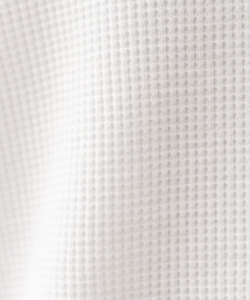 8(eight)(エイト)の「ワッフルロング丈Tシャツ(Tシャツ/カットソー・メンズ・ホワイト/ブラック/ライトグレー/ダークグレー/ダークブラウン/ベージュ/グレイッシュベージュ/カーキ/ネイビー・SMALL/MEDIUM/LARGE/X-LARGE)」の17枚目の写真