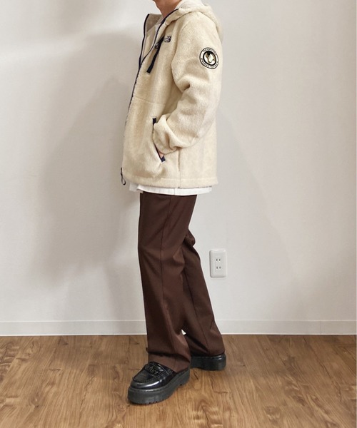 THE NORTH FACE(ザノースフェイス)の「THE NORTH FACE(ザ・ノース・フェイス) RIMO HOOD FLEECE JACKET フード ボア ジャケット(その他アウター・メンズ・オートミール・M/L/XL/XXL)」の3枚目の写真