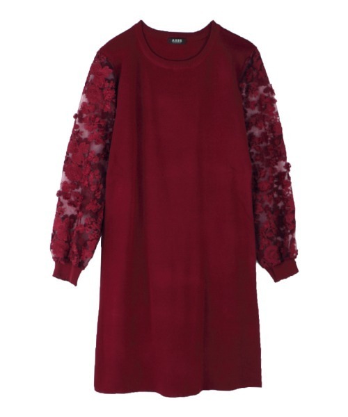 袖レースニットｏｐ ワンピース Axes Femme アクシーズファム のファッション通販 Zozotown