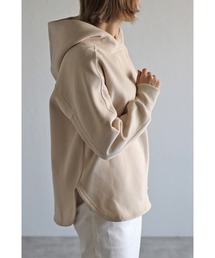 Bonjour Sagan | 裏起毛ラウンドカットパーカー(パーカー)