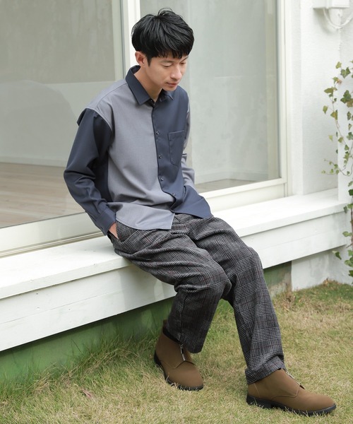 LAKOLE（ラコレ）の「プリントコールワイドパンツ / LAKOLE（その他パンツ・メンズ・ベージュ/グレー・SMALL/MEDIUM/LARGE）」の12枚目の写真