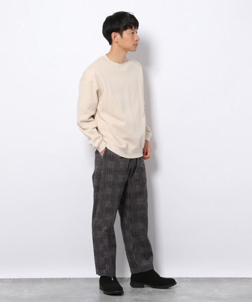 LAKOLE（ラコレ）の「プリントコールワイドパンツ / LAKOLE（その他パンツ・メンズ・ベージュ/グレー・SMALL/MEDIUM/LARGE）」の5枚目の写真