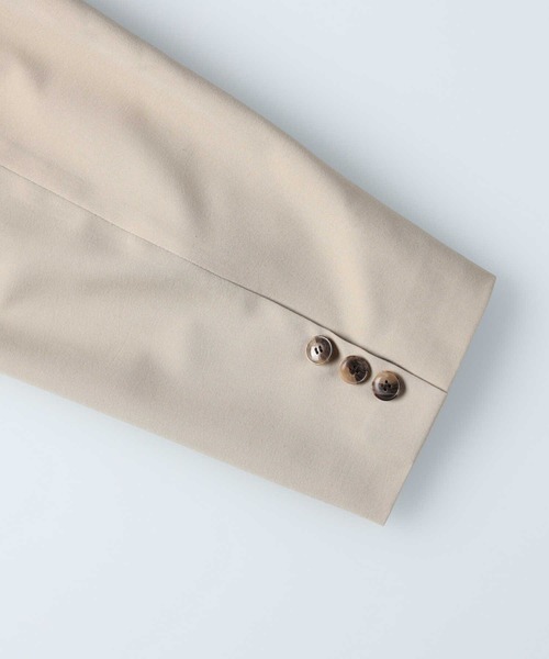 RAG MACHINE（ラグマシーン）の「【RAG MACHINE】セットアップジャケット（テーラードジャケット・レディース・ベージュ/ブラウン・L）」の21枚目の写真