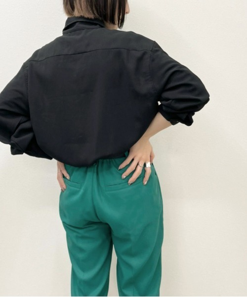 apres jour mignon（アプレジュールミニョン）の「ベーシックシャツ【ZOZOTOWN限定アイテム】（シャツ/ブラウス・レディース・アイボリー/ブラック/オフホワイト・X-LARGE/フリー）」の21枚目の写真