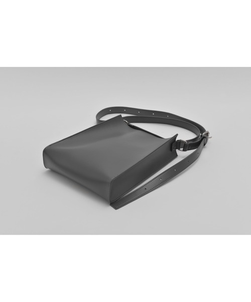 DEVICE（デバイス）の「ビッグ スクエア ショルダーバッグ（ショルダーバッグ・メンズ・ブラック/チャコールグレー/グリーン/ブラウン・FREE）」の21枚目の写真