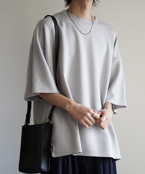 DEVICE（デバイス）の「ビッグ スクエア ショルダーバッグ（ショルダーバッグ・メンズ・ブラック/チャコールグレー/グリーン/ブラウン・FREE）」の9枚目の写真