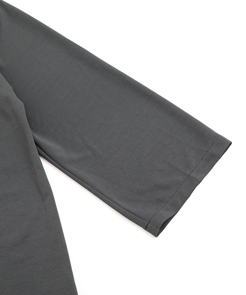 SILVER BULLET(シルバーバレット)の「『CavariA/キャバリア』フェイクレイヤード切替クルーネック長袖ビッグTシャツ(Tシャツ/カットソー・メンズ・ブラック/ブラウン/ブルー・L/M)」の9枚目の写真